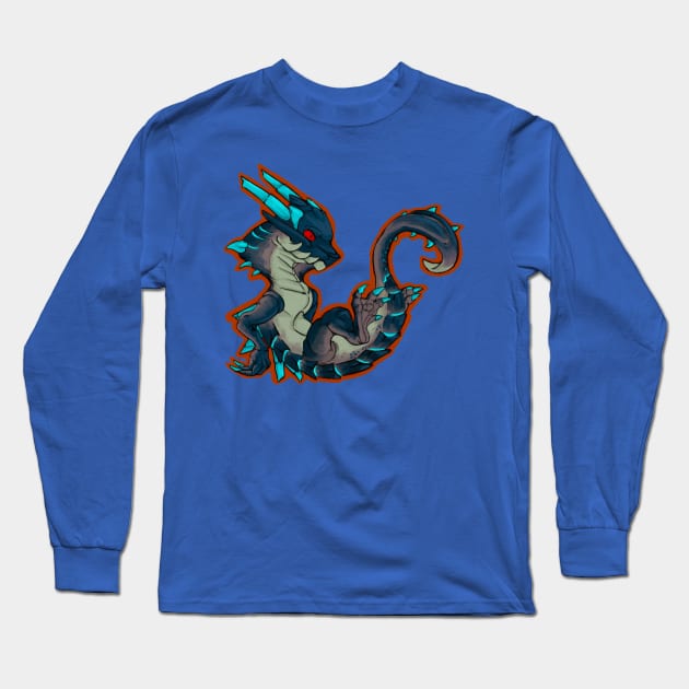 Abyssal Lagiacrus Long Sleeve T-Shirt by Geistrums